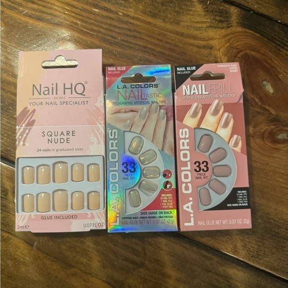 Static Nails Fun Bundle! 2 Static full sets (new), Static glue & 3 more sets♥️ - Picture 5 of 8